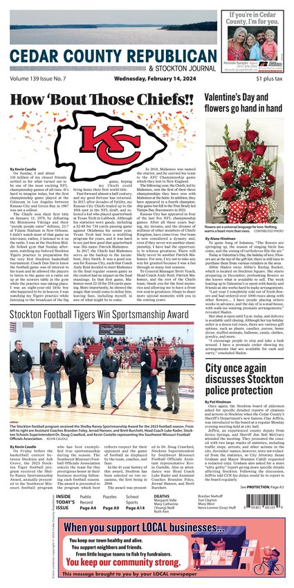 Wednesday February 14 2024 Cedar County Republican   20240213 131008 20240213 131002 CCR 2024 02 14.pdf 